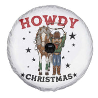 Funny Nutcracker Cowboy Howdy Christmas Spare Tire Cover Western Holiday Gift - Wonder Print Shop
