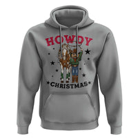 Funny Nutcracker Cowboy Howdy Christmas Hoodie Western Holiday Gift - Wonder Print Shop