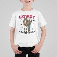 Funny Nutcracker Cowboy Howdy Christmas T Shirt For Kid Western Holiday Gift - Wonder Print Shop