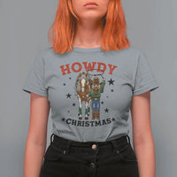 Funny Nutcracker Cowboy Howdy Christmas T Shirt For Women Western Holiday Gift - Wonder Print Shop