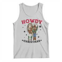 Funny Nutcracker Cowboy Howdy Christmas Tank Top Western Holiday Gift - Wonder Print Shop
