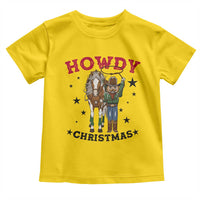 Funny Nutcracker Cowboy Howdy Christmas Toddler T Shirt Western Holiday Gift - Wonder Print Shop