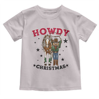 Funny Nutcracker Cowboy Howdy Christmas Toddler T Shirt Western Holiday Gift - Wonder Print Shop