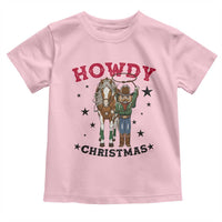 Funny Nutcracker Cowboy Howdy Christmas Toddler T Shirt Western Holiday Gift - Wonder Print Shop