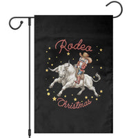 Funny Nutcracker Bull Riding Rodeo Christmas Garden Flag Western Holiday Gift - Wonder Print Shop