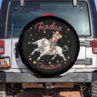 Funny Nutcracker Bull Riding Rodeo Christmas Spare Tire Cover Western Holiday Gift - Wonder Print Shop