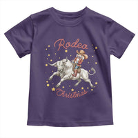 Funny Nutcracker Bull Riding Rodeo Christmas Toddler T Shirt Western Holiday Gift - Wonder Print Shop