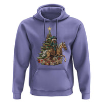 Funny Nutcracker Riding Horse Hoodie Western Life Christmas Gift - Wonder Print Shop