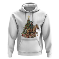 Funny Nutcracker Riding Horse Hoodie Western Life Christmas Gift - Wonder Print Shop