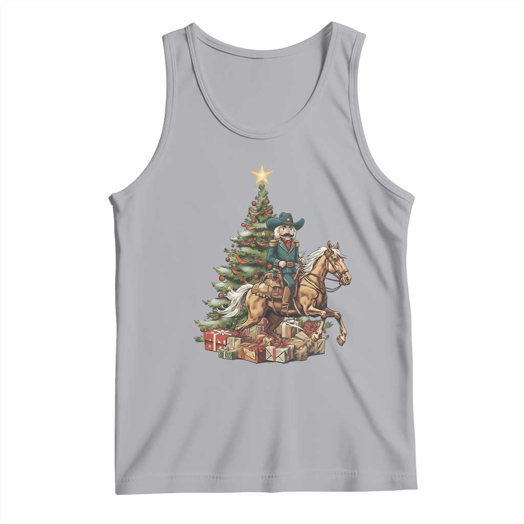 Funny Nutcracker Riding Horse Tank Top Western Life Christmas Gift - Wonder Print Shop