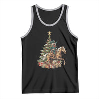 Funny Nutcracker Riding Horse Tank Top Western Life Christmas Gift - Wonder Print Shop