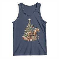 Funny Nutcracker Riding Horse Tank Top Western Life Christmas Gift - Wonder Print Shop