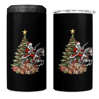Outlaw Cowboy On Skeleton Horse 4 in 1 Can Cooler Tumbler Dark Western Christmas - Wonder Print Shop
