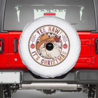 Yee Haw It Is Christmas Spare Tire Cover Funny Black Santa Cowboy - Wonder Print Shop
