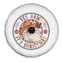 Yee Haw It Is Christmas Spare Tire Cover Funny Black Santa Cowboy - Wonder Print Shop