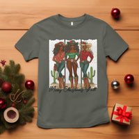 Merry Christmas Y'all T Shirt Funny Western Holiday Gift For Cowgirl - Wonder Print Shop