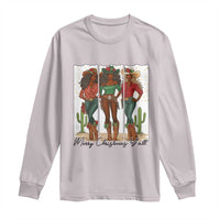 Merry Christmas Y'all Long Sleeve Shirt Funny Western Holiday Gift For Cowgirl - Wonder Print Shop
