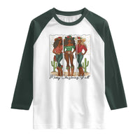 Merry Christmas Y'all Raglan Shirt Funny Western Holiday Gift For Cowgirl - Wonder Print Shop