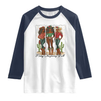 Merry Christmas Y'all Raglan Shirt Funny Western Holiday Gift For Cowgirl - Wonder Print Shop