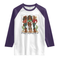 Merry Christmas Y'all Raglan Shirt Funny Western Holiday Gift For Cowgirl - Wonder Print Shop