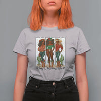 Merry Christmas Y'all T Shirt For Women Funny Western Holiday Gift For Cowgirl - Wonder Print Shop