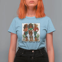 Merry Christmas Y'all T Shirt For Women Funny Western Holiday Gift For Cowgirl - Wonder Print Shop