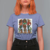 Merry Christmas Y'all T Shirt For Women Funny Western Holiday Gift For Cowgirl - Wonder Print Shop