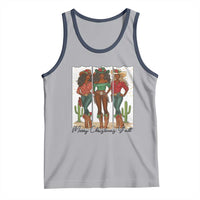 Merry Christmas Y'all Tank Top Funny Western Holiday Gift For Cowgirl - Wonder Print Shop