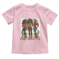 Merry Christmas Y'all Toddler T Shirt Funny Western Holiday Gift For Cowgirl - Wonder Print Shop