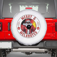 Black Santa Merry And Melanated Spare Tire Cover Christmas Holiday Gift - Wonder Print Shop