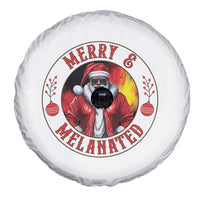 Black Santa Merry And Melanated Spare Tire Cover Christmas Holiday Gift - Wonder Print Shop