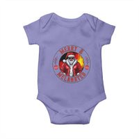 Black Santa Merry And Melanated Baby Onesie Christmas Holiday Gift - Wonder Print Shop