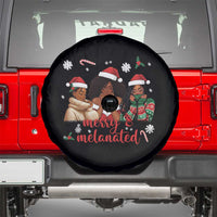 Melanin Christmas Spare Tire Cover Merry And Melanated Holiday Gift For Girl - Wonder Print Shop