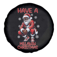 Have A Melanin Christmas Spare Tire Cover Black Pride Xmas Gift - Wonder Print Shop
