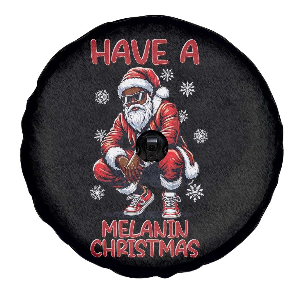 Have A Melanin Christmas Spare Tire Cover Black Pride Xmas Gift - Wonder Print Shop