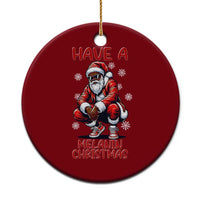 Have A Melanin Christmas Ceramic Ornament Black Pride Xmas Gift - Wonder Print Shop