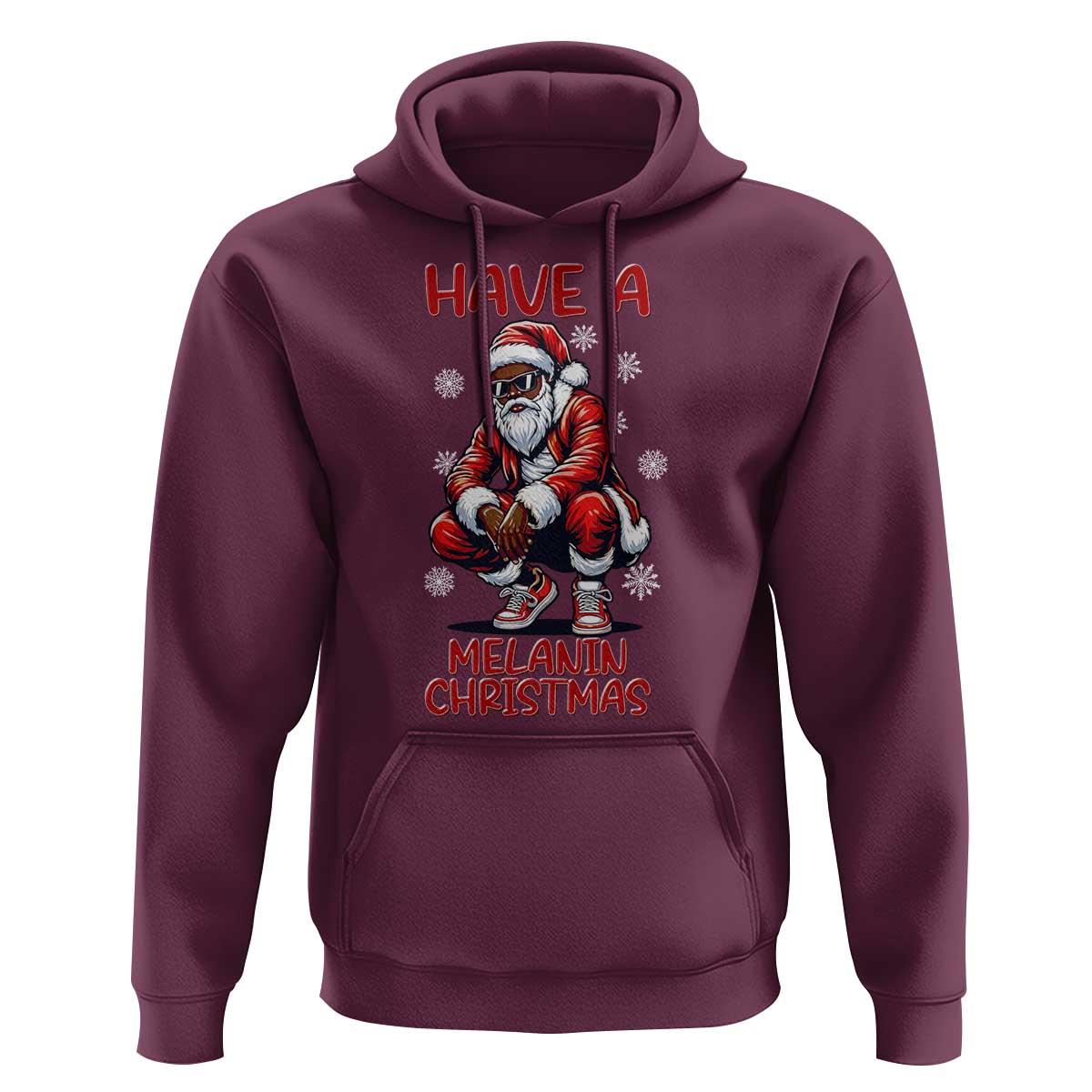 Have A Melanin Christmas Hoodie Black Pride Xmas Gift - Wonder Print Shop