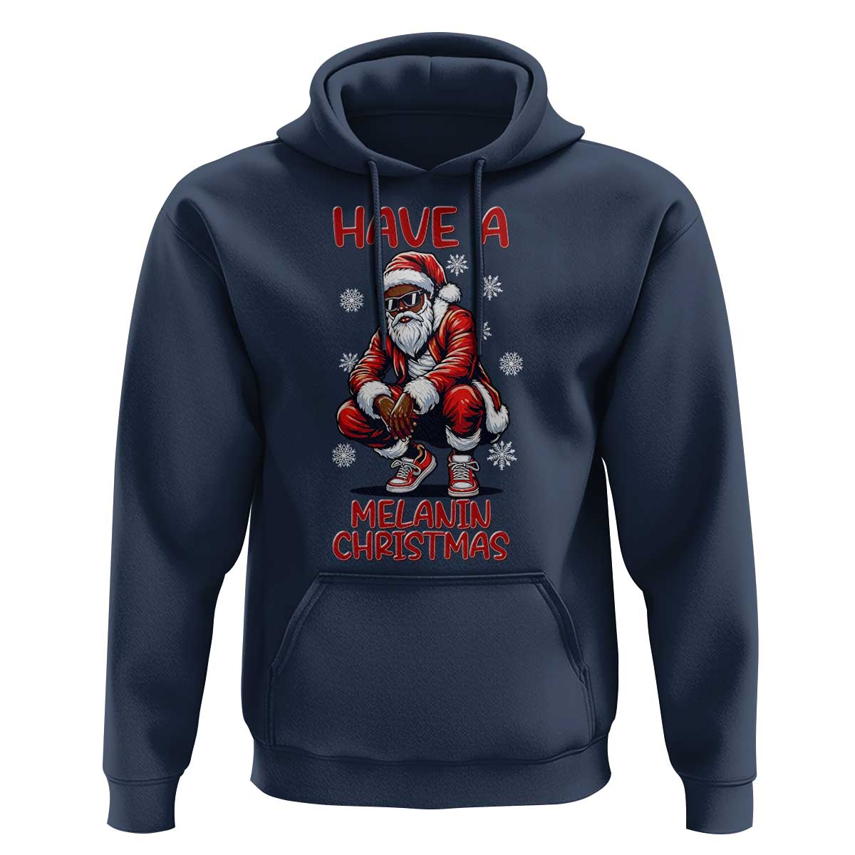Have A Melanin Christmas Hoodie Black Pride Xmas Gift - Wonder Print Shop