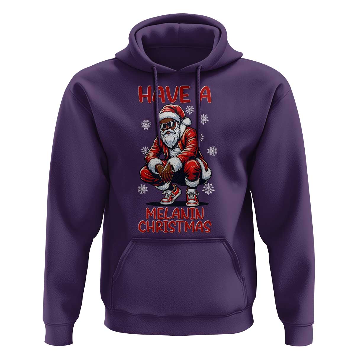 Have A Melanin Christmas Hoodie Black Pride Xmas Gift - Wonder Print Shop