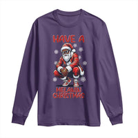 Have A Melanin Christmas Long Sleeve Shirt Black Pride Xmas Gift - Wonder Print Shop