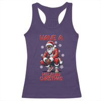 Have A Melanin Christmas Racerback Tank Top Black Pride Xmas Gift - Wonder Print Shop