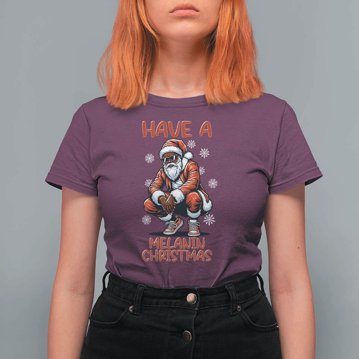 Have A Melanin Christmas T Shirt For Women Black Pride Xmas Gift - Wonder Print Shop