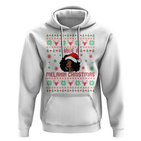 Have A Melanin Christmas Hoodie Cute Black Santa Girl Ugly Xmas - Wonder Print Shop