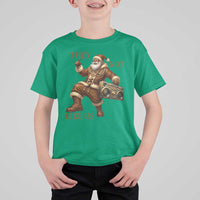 They Not Like Us T Shirt For Kid Funny Christmas Black Santa Claus - Wonder Print Shop