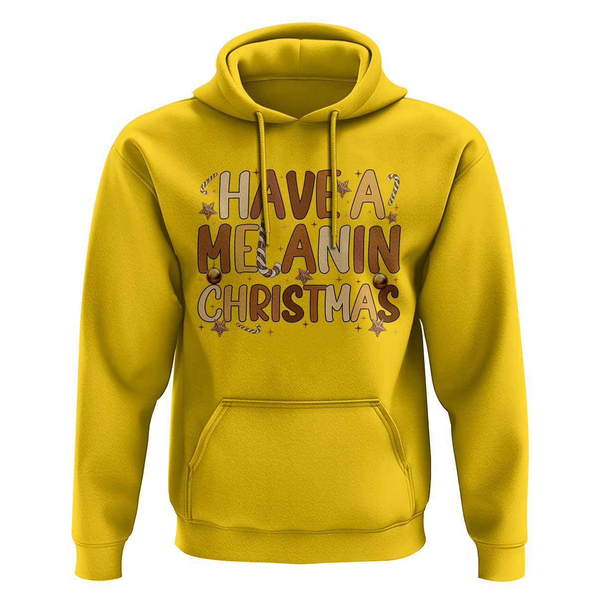 Funny Black Pride Have A Melanin Christmas Hoodie Culture Gift - Wonder Print Shop
