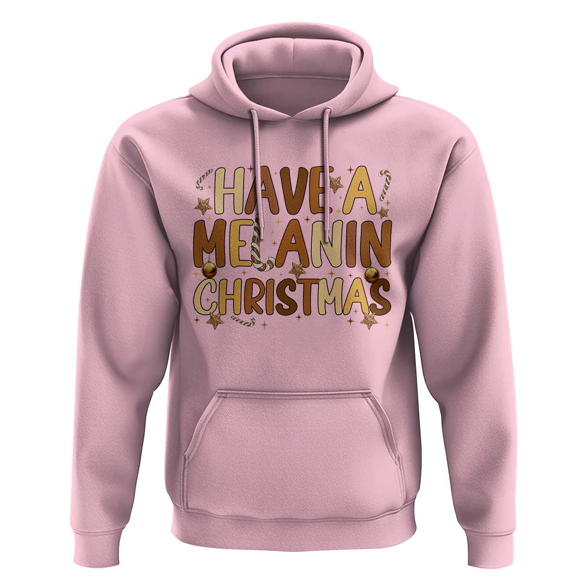 Funny Black Pride Have A Melanin Christmas Hoodie Culture Gift - Wonder Print Shop