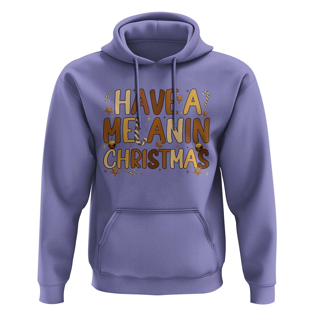 Funny Black Pride Have A Melanin Christmas Hoodie Culture Gift - Wonder Print Shop