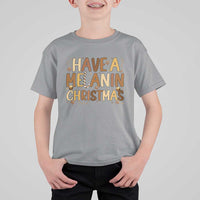 Funny Black Pride Have A Melanin Christmas T Shirt For Kid Culture Gift - Wonder Print Shop