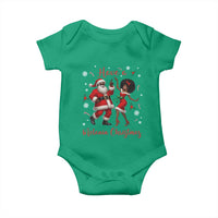 Have A Melanin Christmas Baby Onesie Funny Dancing Santa And Mrs Claus Culture Gift - Wonder Print Shop
