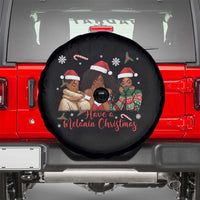 Have A Melanin Christmas Spare Tire Cover Black Girl Xmas Gift - Wonder Print Shop
